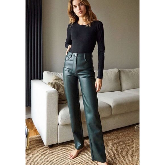 Aritzia Pants - Aritzia Wilfred the Molina vegan leather pants